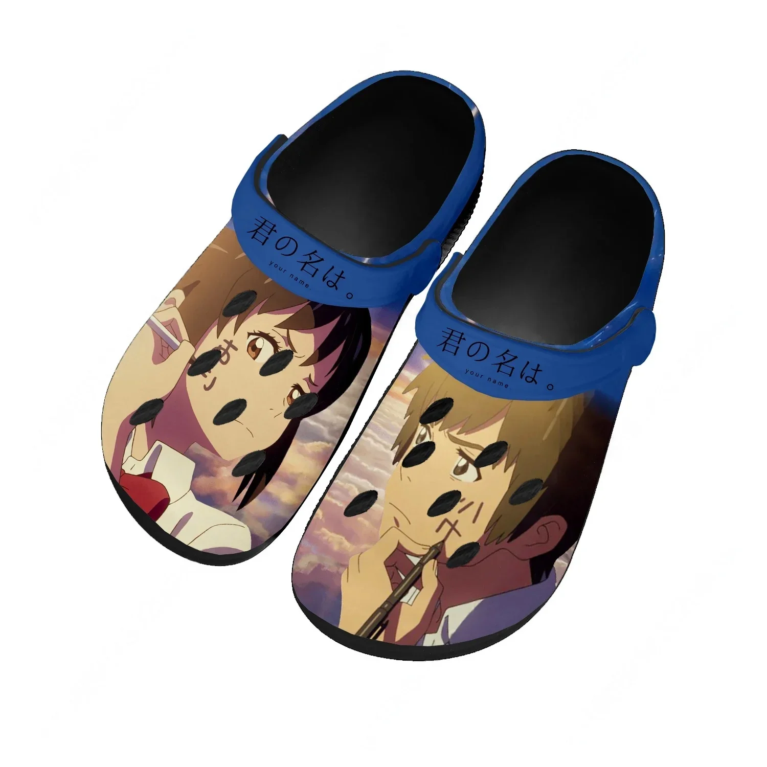 Home Bathroom Name - Your Name Home Custom Sandals Women