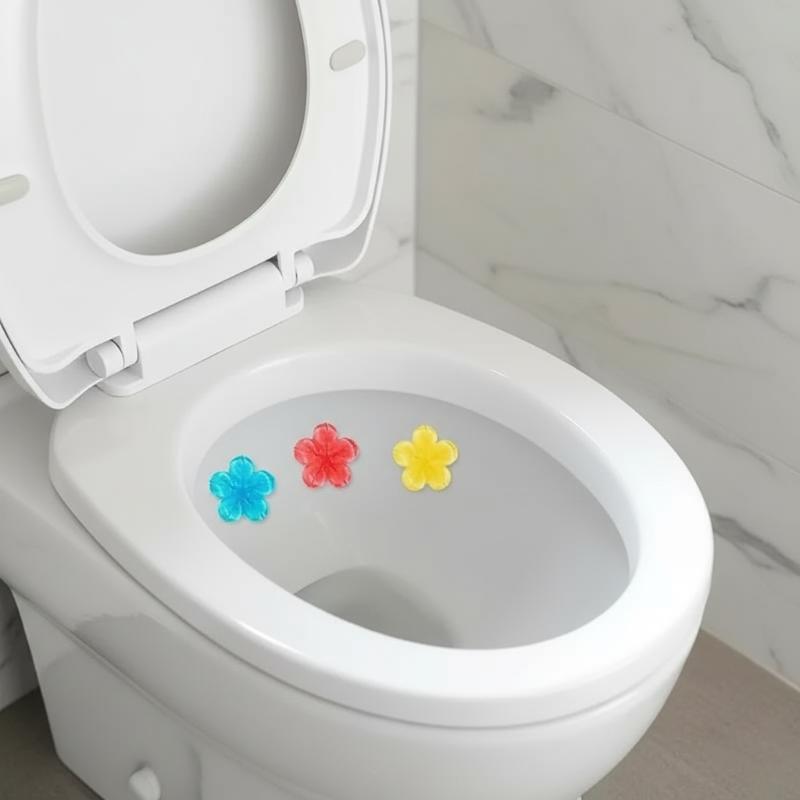 Home Bathroom Cleaning Solution - Toilet Gel Stick Tablet 9pcs Home