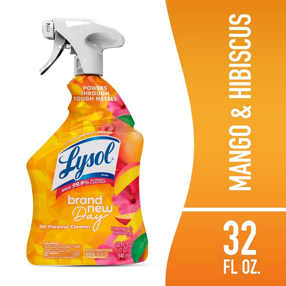 Home Bathroom Cleaning Solution - Mango Hibiscus Scented All Purpose Cleaner