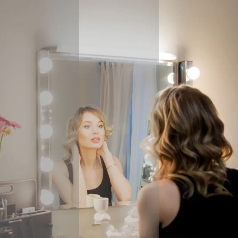 Home Theater Bathroom - LED Cosmetic Vanity Mirror Lights Hollywood