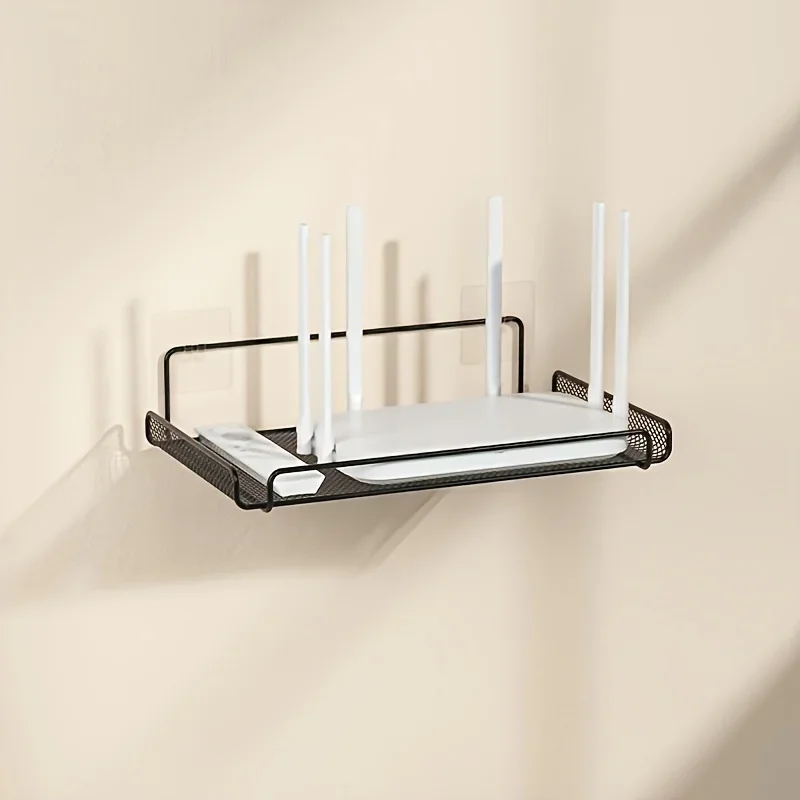 Home Bathroom Organizer - Stainless Steel Router Shelf No Drill