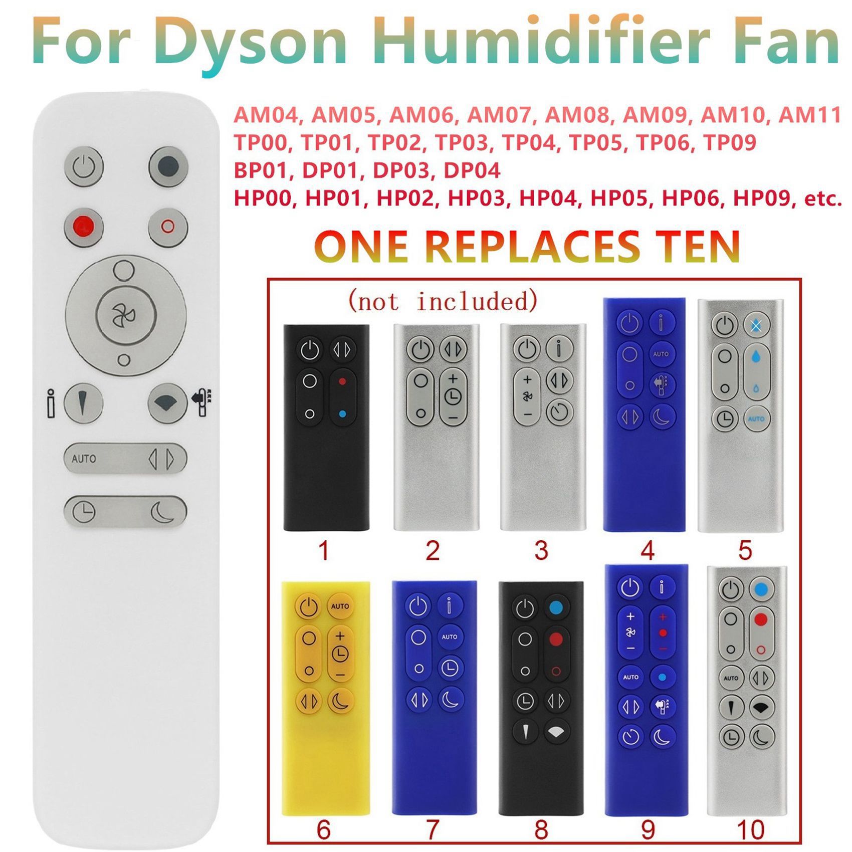 10 In 1 Remote Control For Dys - Dyson Fan Am07 recension och pris