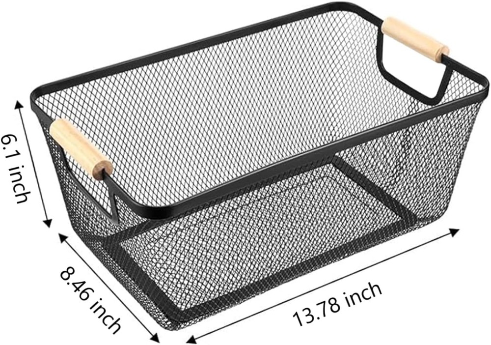 Large Wire Storage Organizer B - Home Bathroom Organizer recension och pris