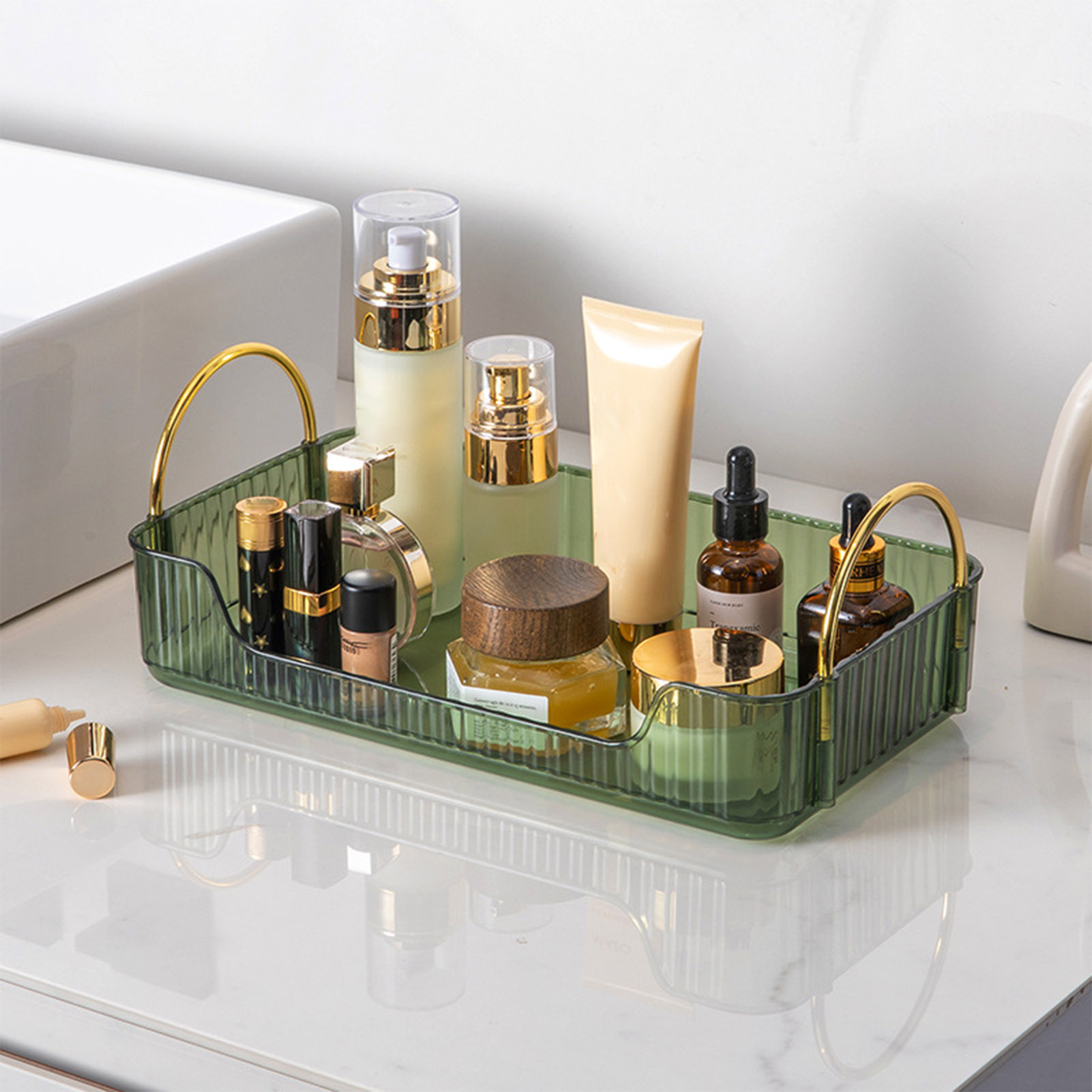 Bathroom Organizer Rack Light  - Home Bathroom Organizer recension och pris