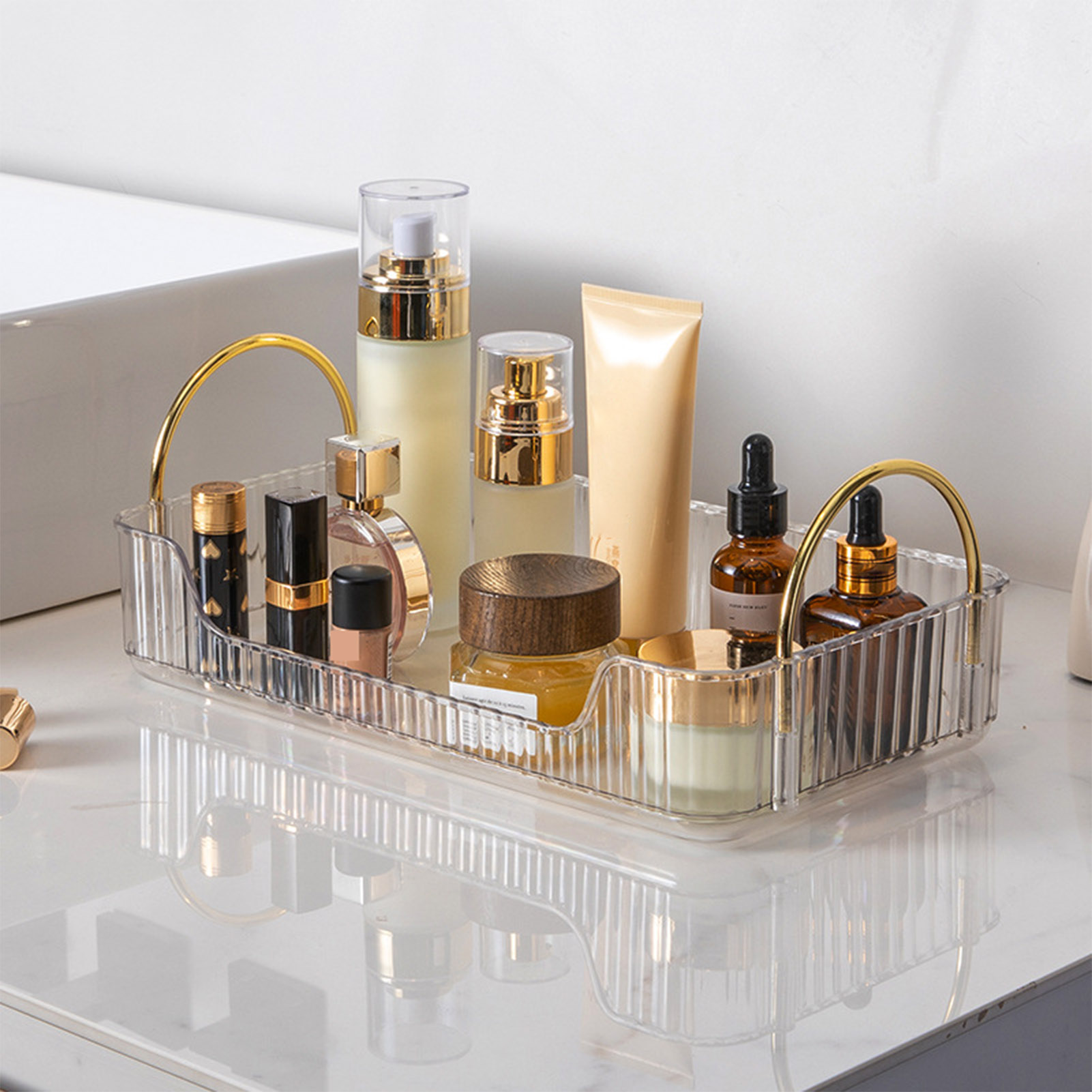 Bathroom Organizer Rack Light  - Home Bathroom Organizer recension och pris