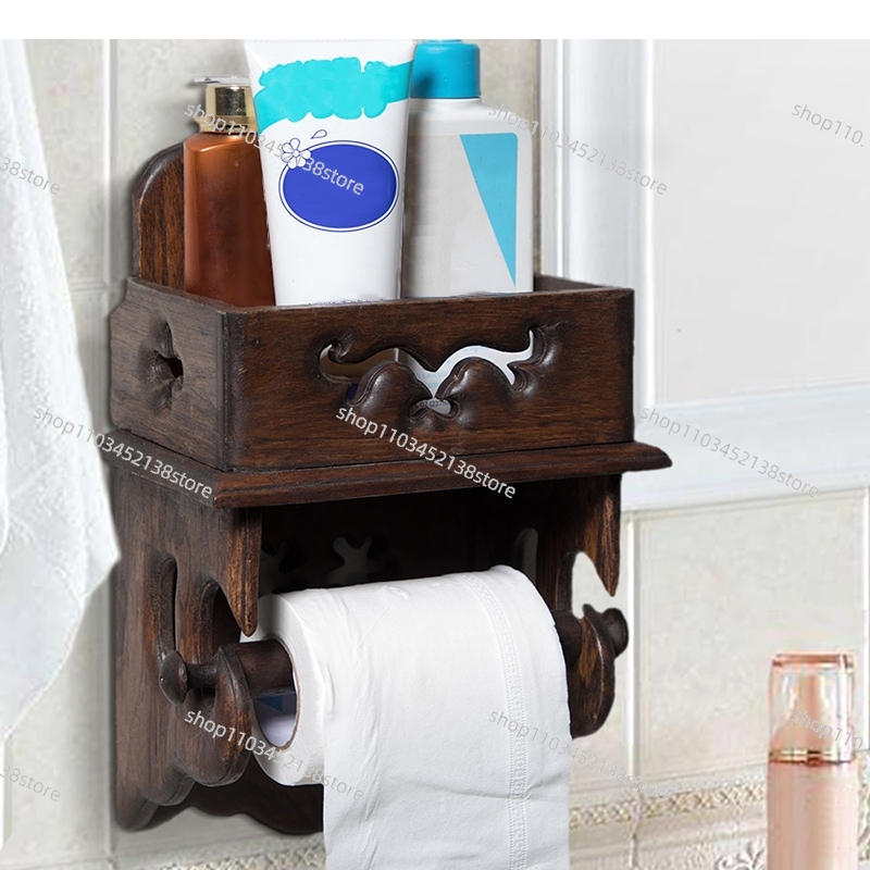 Wooden Paper Towel Holder Toil - Home Bathroom Paper Towel Holder recension och pris