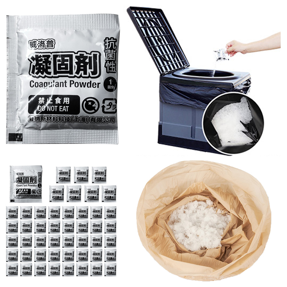48Pcs Portable Toilet Powder E - Home Bathroom Urinal recension och pris