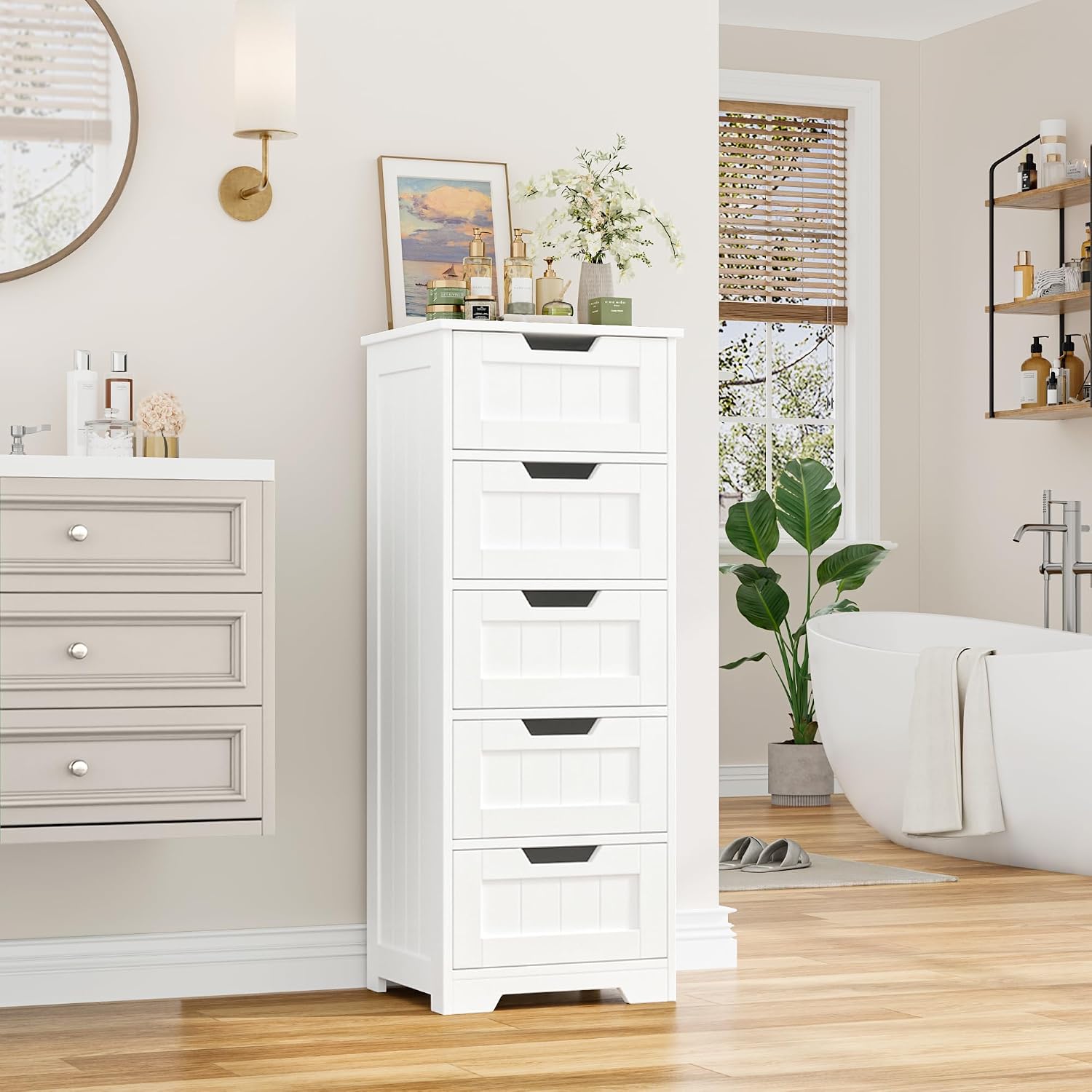 Freestanding Bathroom Storage  - Home Bathroom Organizer recension och pris