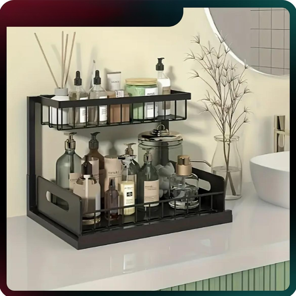 Heavy Duty Pull Out Cabinet Or - Home Bathroom Organizer recension och pris