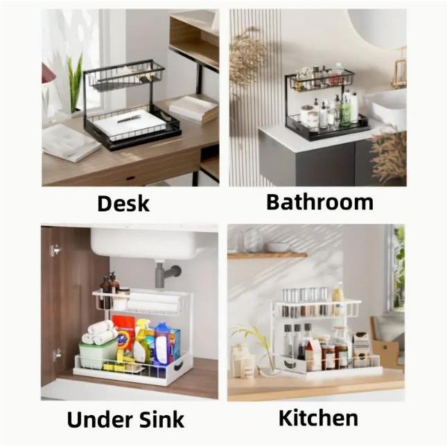 Heavy Duty Pull Out Cabinet Or - Home Bathroom Organizer recension och pris