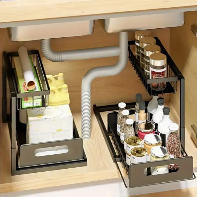 Heavy Duty Pull Out Cabinet Or - Home Bathroom Organizer recension och pris