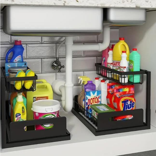 Heavy Duty Pull Out Cabinet Or - Home Bathroom Organizer recension och pris