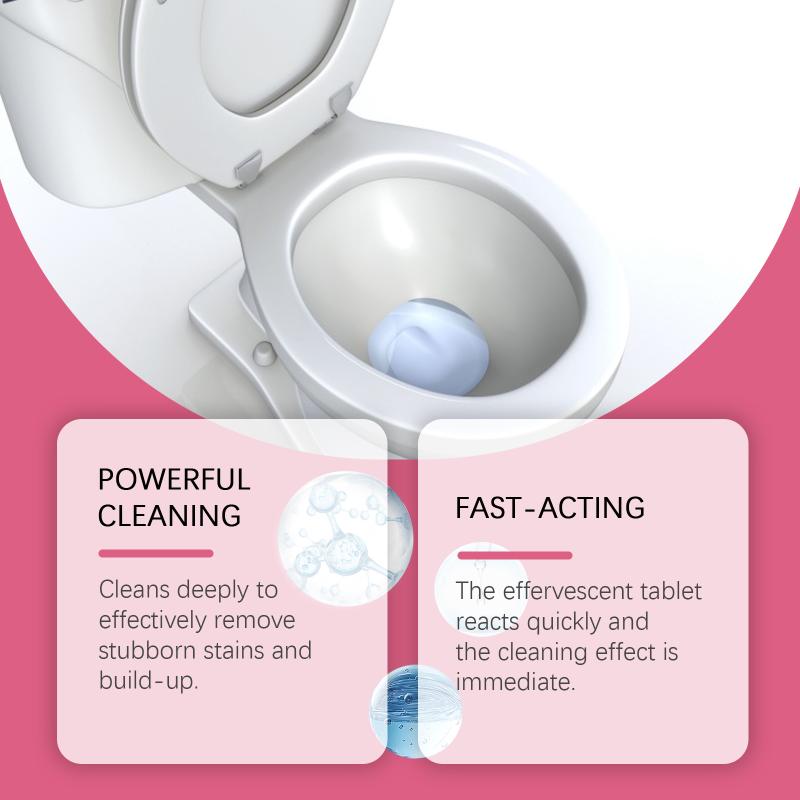 Toilet Bowl Cleaning Effervesc - Home Bathroom Cleaning Solution recension och pris