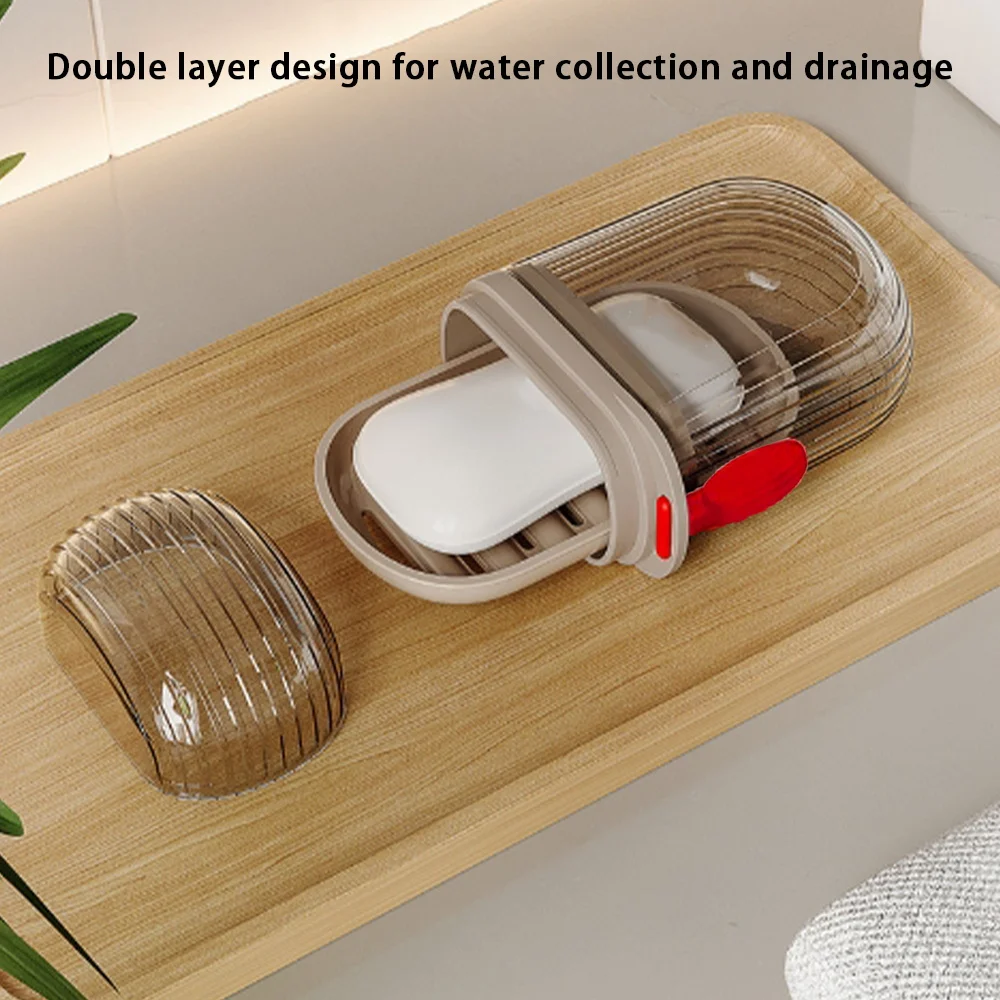 1pcs Soap Box Tray Soap Case O - Home Bathroom Name recension och pris