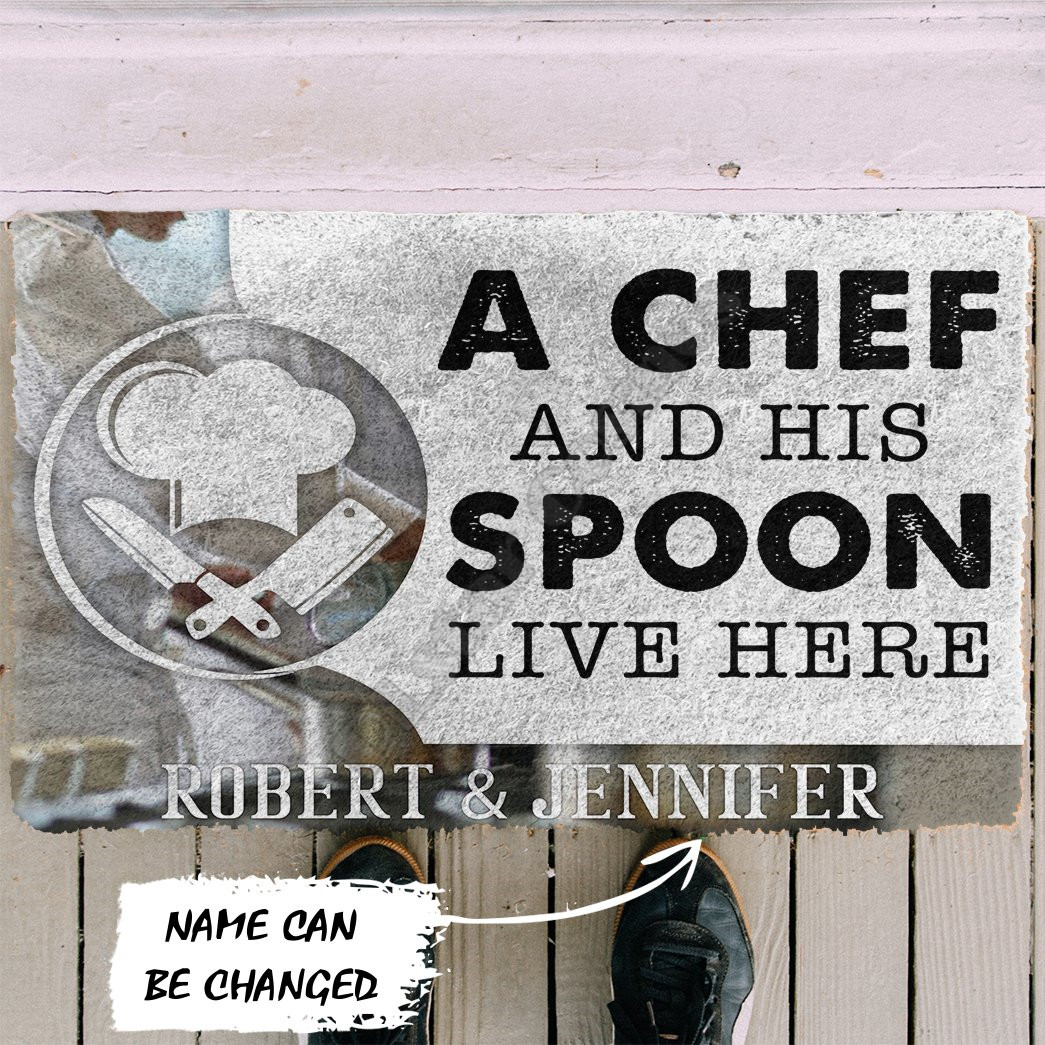 3D A Chef And His Spoon Live H - Home Bathroom Name recension och pris