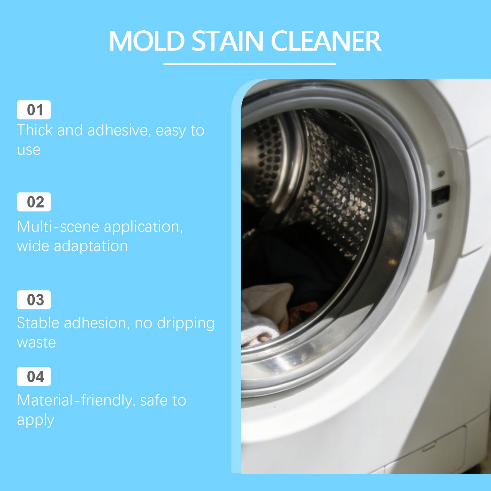 Mold Removing Gel For Bathroom - Home Bathroom Cleaning Solution recension och pris
