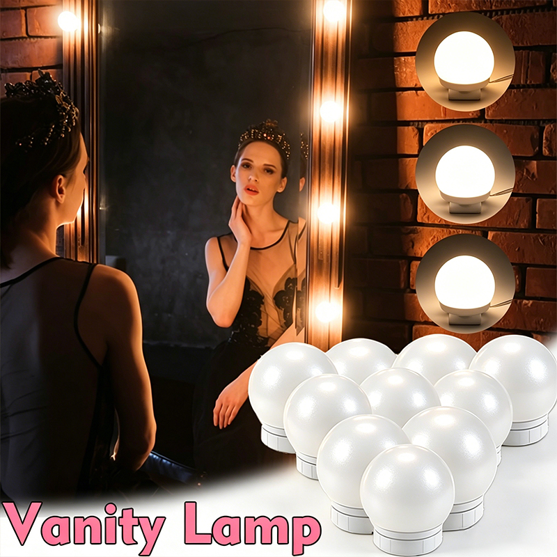 10 LED Vanity Mirror Light Bul - Home Theater Bathroom recension och pris