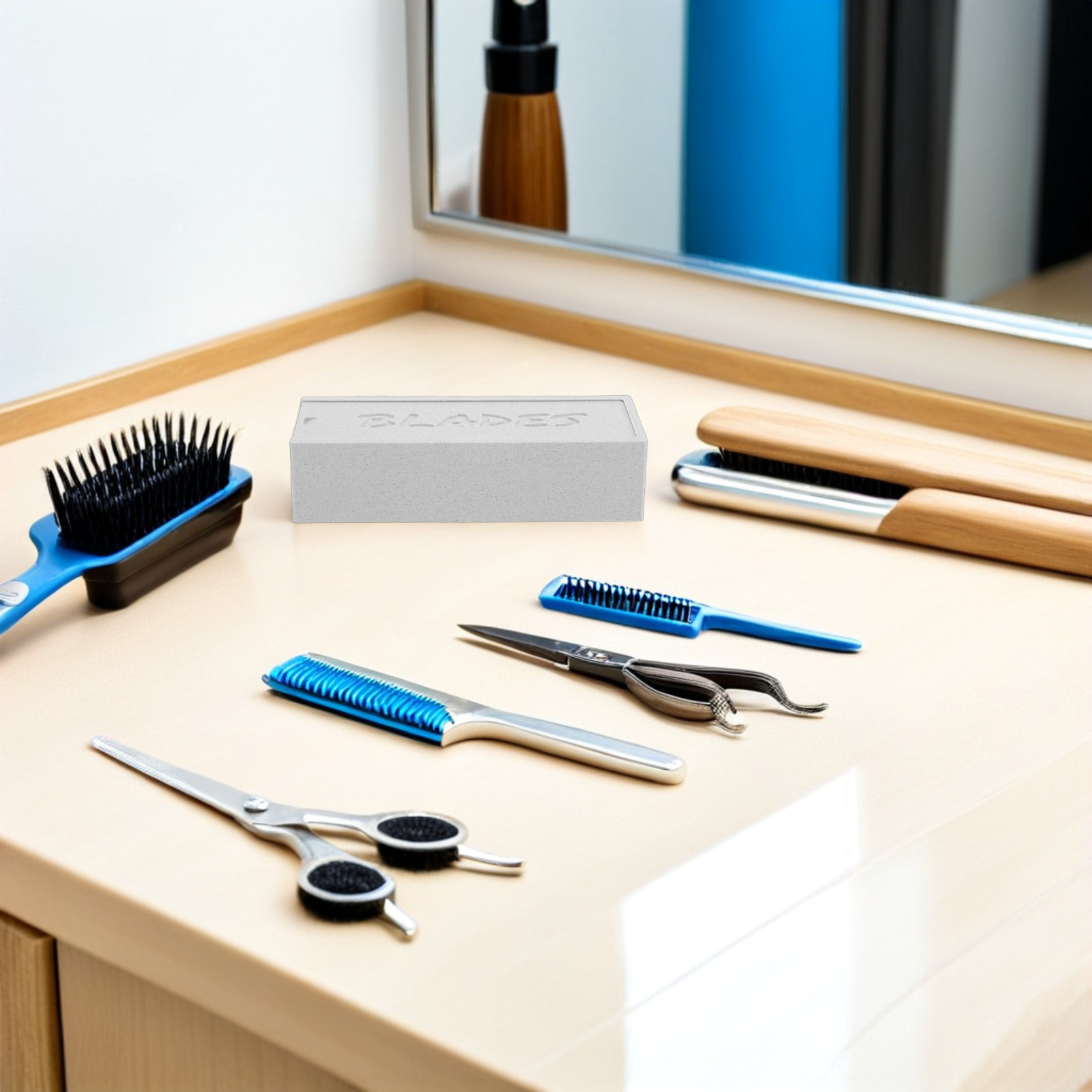 White Double Compartment Blade - Home Bathroom Organizer recension och pris