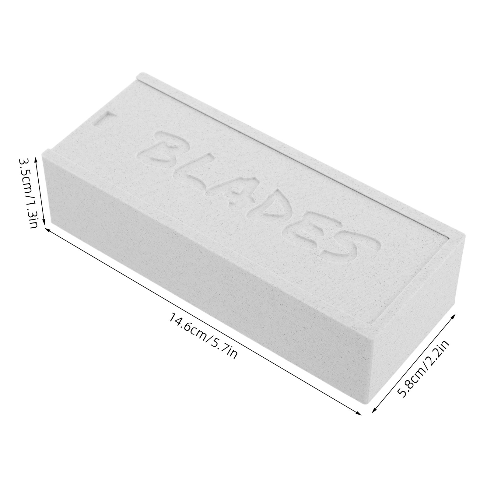 White Double Compartment Blade - Home Bathroom Organizer recension och pris