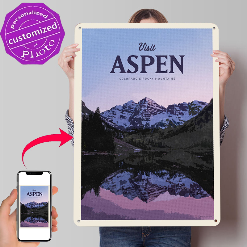 Visit Aspen 3D Texture Printed - Bathroom Home Visit recension och pris