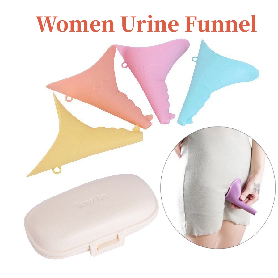 Silicone Women Urinal Outdoor  - Home Bathroom Urinal recension och pris