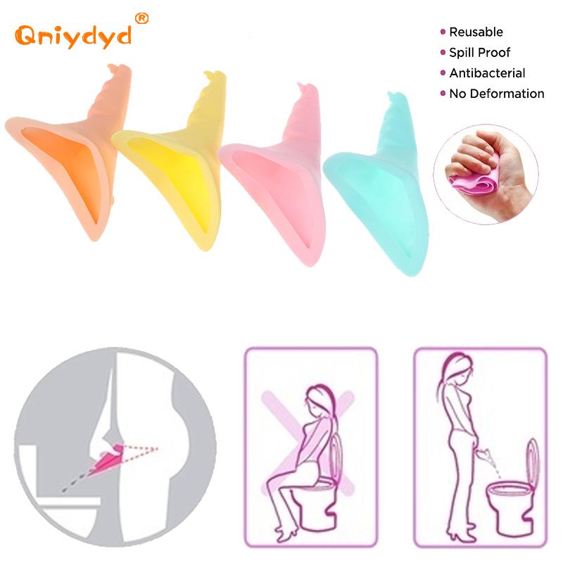 Silicone Women Urinal Outdoor  - Home Bathroom Urinal recension och pris