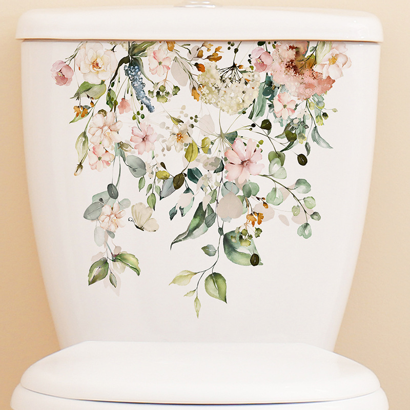Fresh Green Plant Leaves Bathr - Home Bathroom Remodel recension och pris