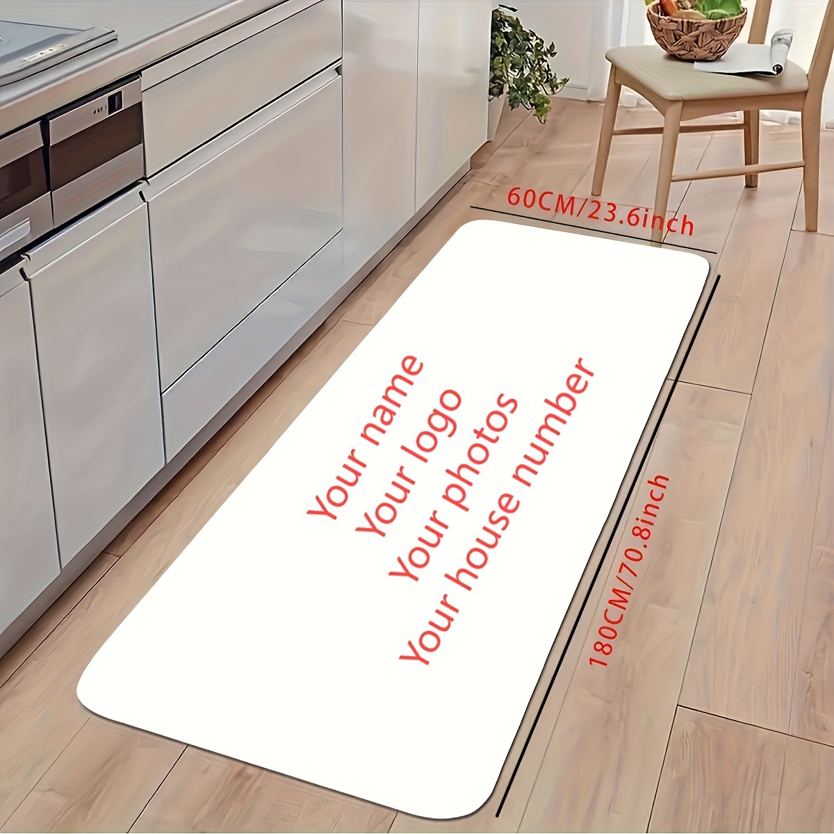 Customizable DIY Mat Entrance  - Home Bathroom Name recension och pris