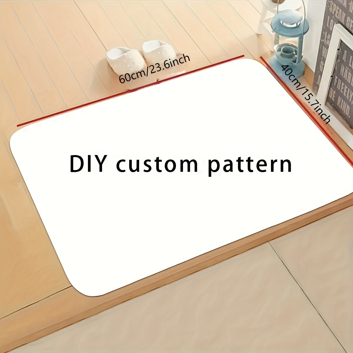Customizable DIY Mat Entrance  - Home Bathroom Name recension och pris