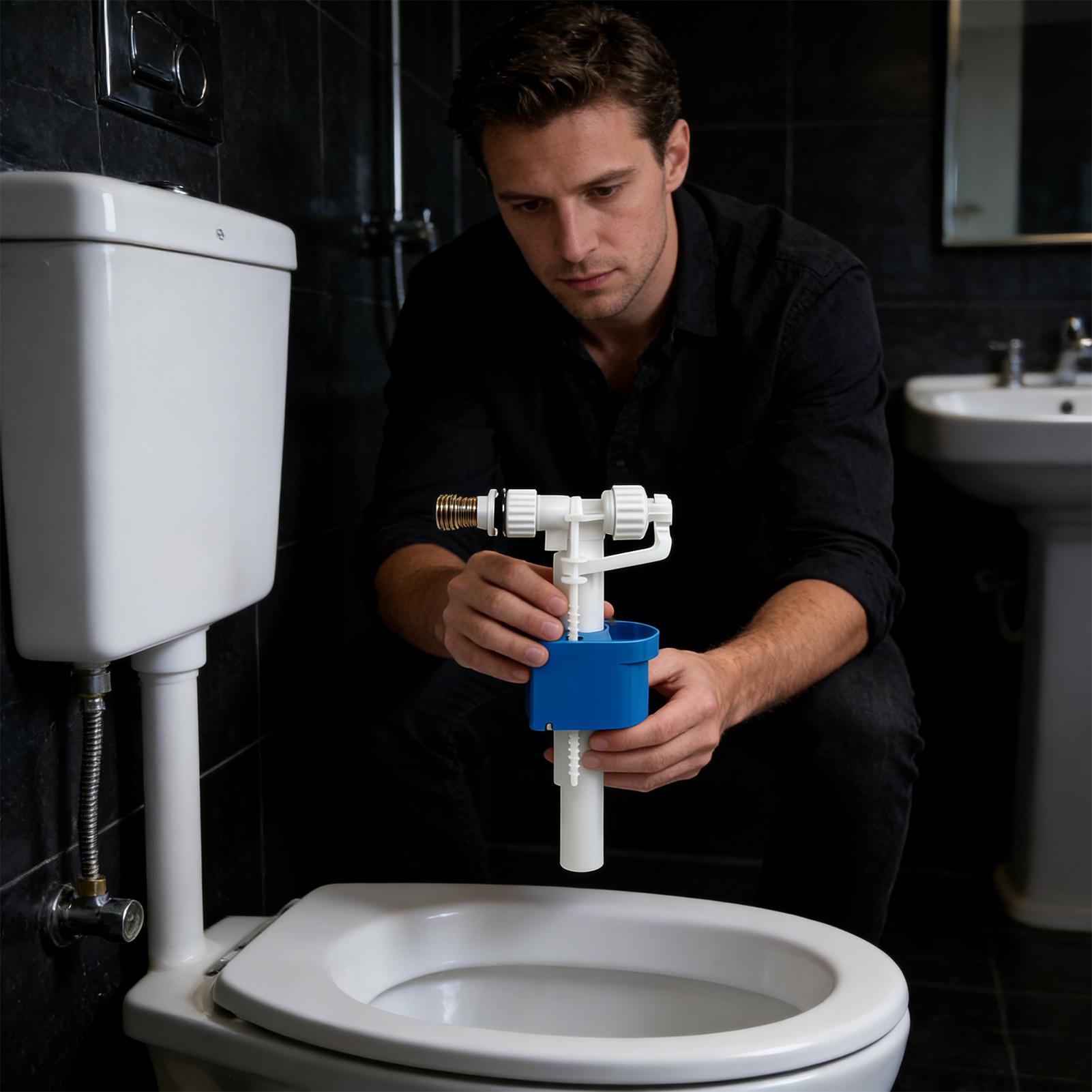 Toilet Inlet Shaft Float Valve - Home Bathroom Urinal recension och pris