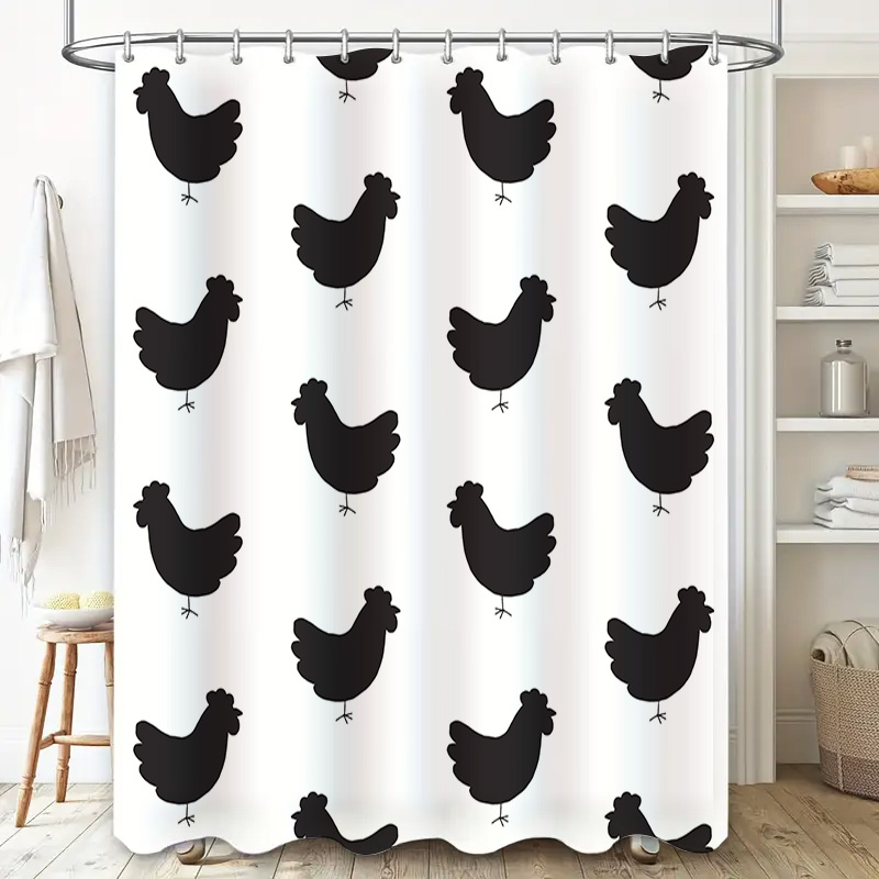 waterproof shower curtain feat - Home Bathroom Design Ideas recension och pris