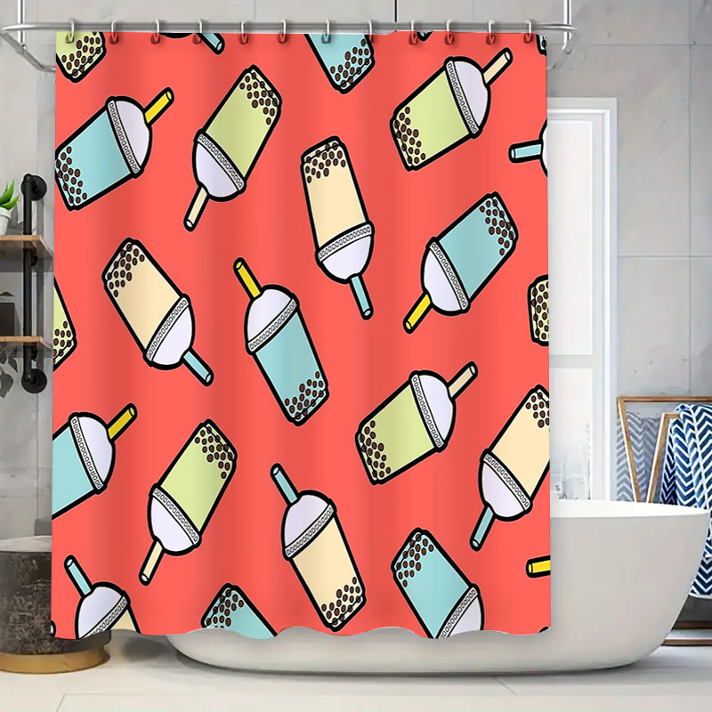 Unique Bubble Tea Shower Curta - Home Bathroom Design Ideas recension och pris