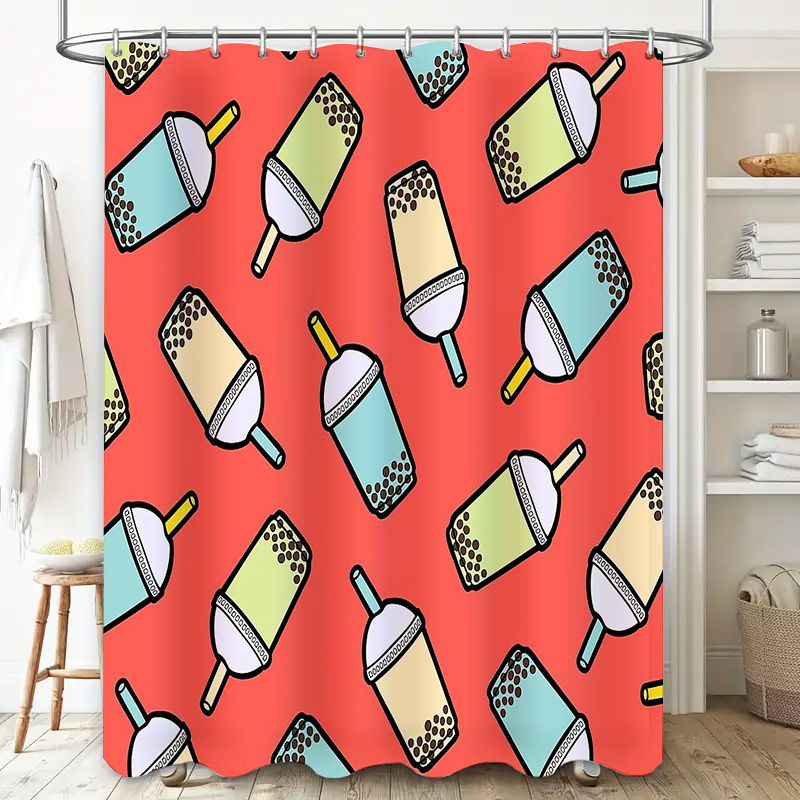 Unique Bubble Tea Shower Curta - Home Bathroom Design Ideas recension och pris