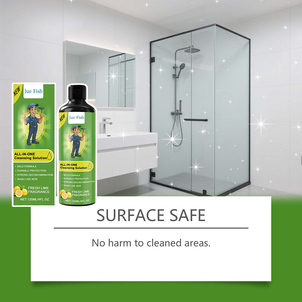 Multi Effect Cleaning Solution - Home Bathroom Cleaning Solution recension och pris