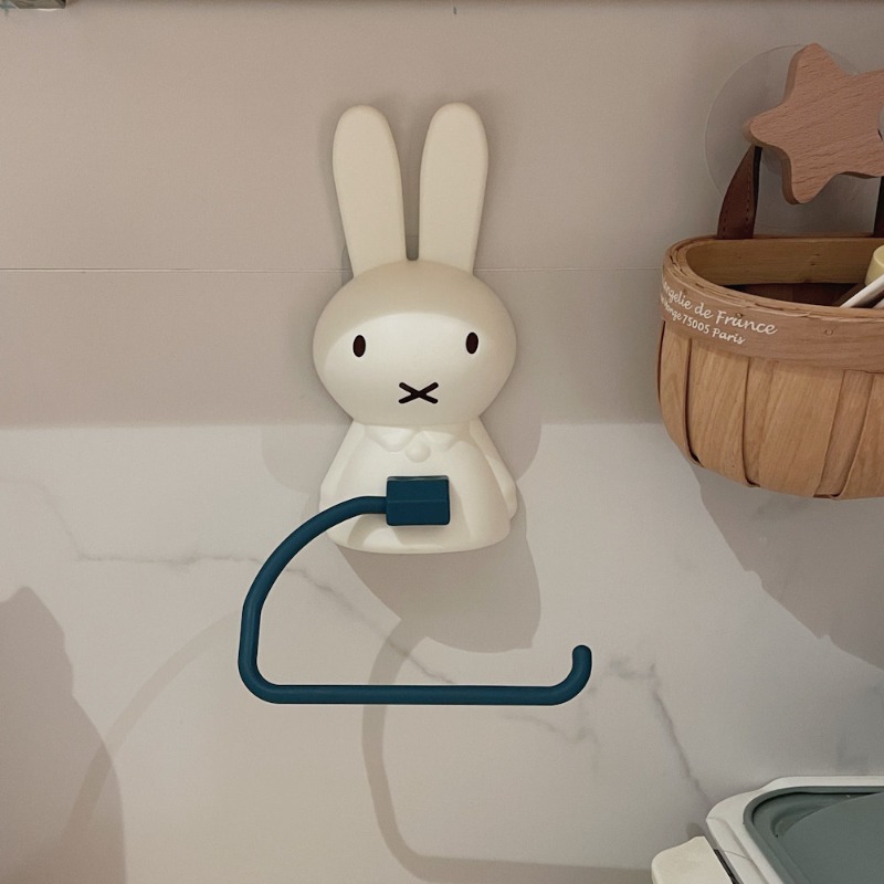 Kawaii Miffy Toilet Paper Rack - Home Edit Bathroom Organizer recension och pris
