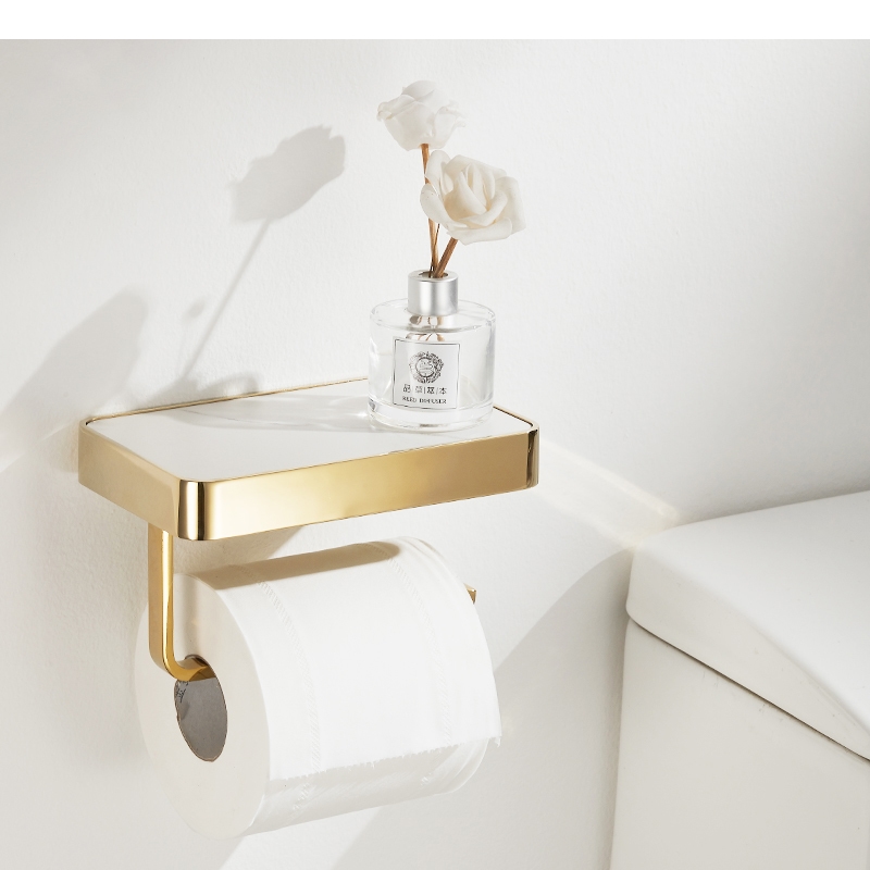 Metal Tissue Holder Rock Slab  - Home Bathroom Paper Towel Holder recension och pris