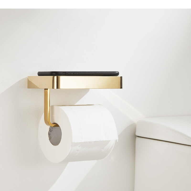 Metal Tissue Holder Rock Slab  - Home Bathroom Paper Towel Holder recension och pris