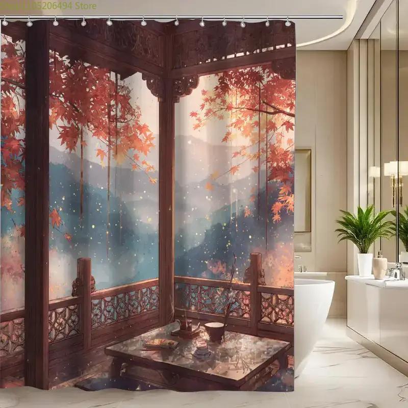 Chinese Autumn Pavilion Shower - Home Bathroom Design Ideas recension och pris