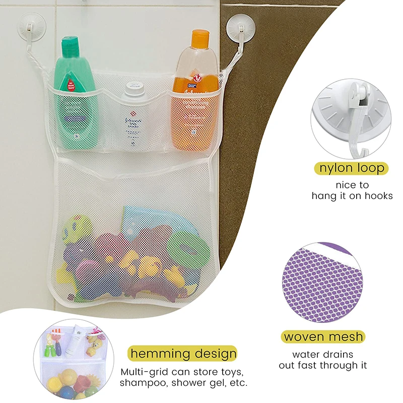 Baby Shower Bath Toys White Ba - Home Bathroom Organizer recension och pris