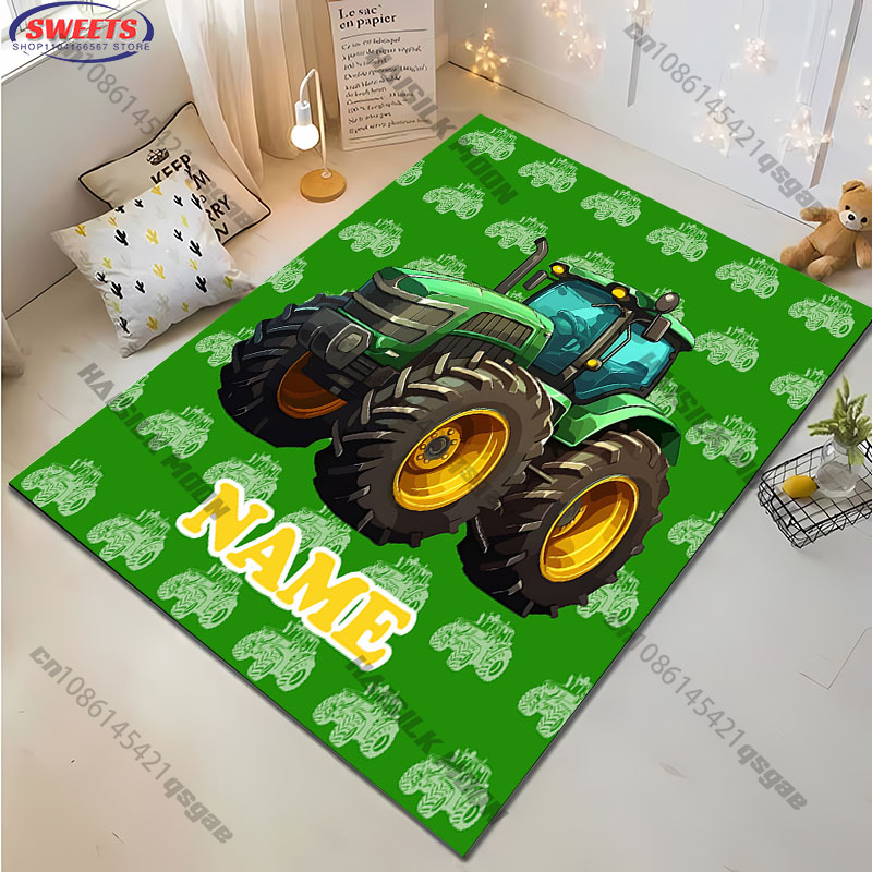 Personalized color Tractor Are - Home Bathroom Name recension och pris