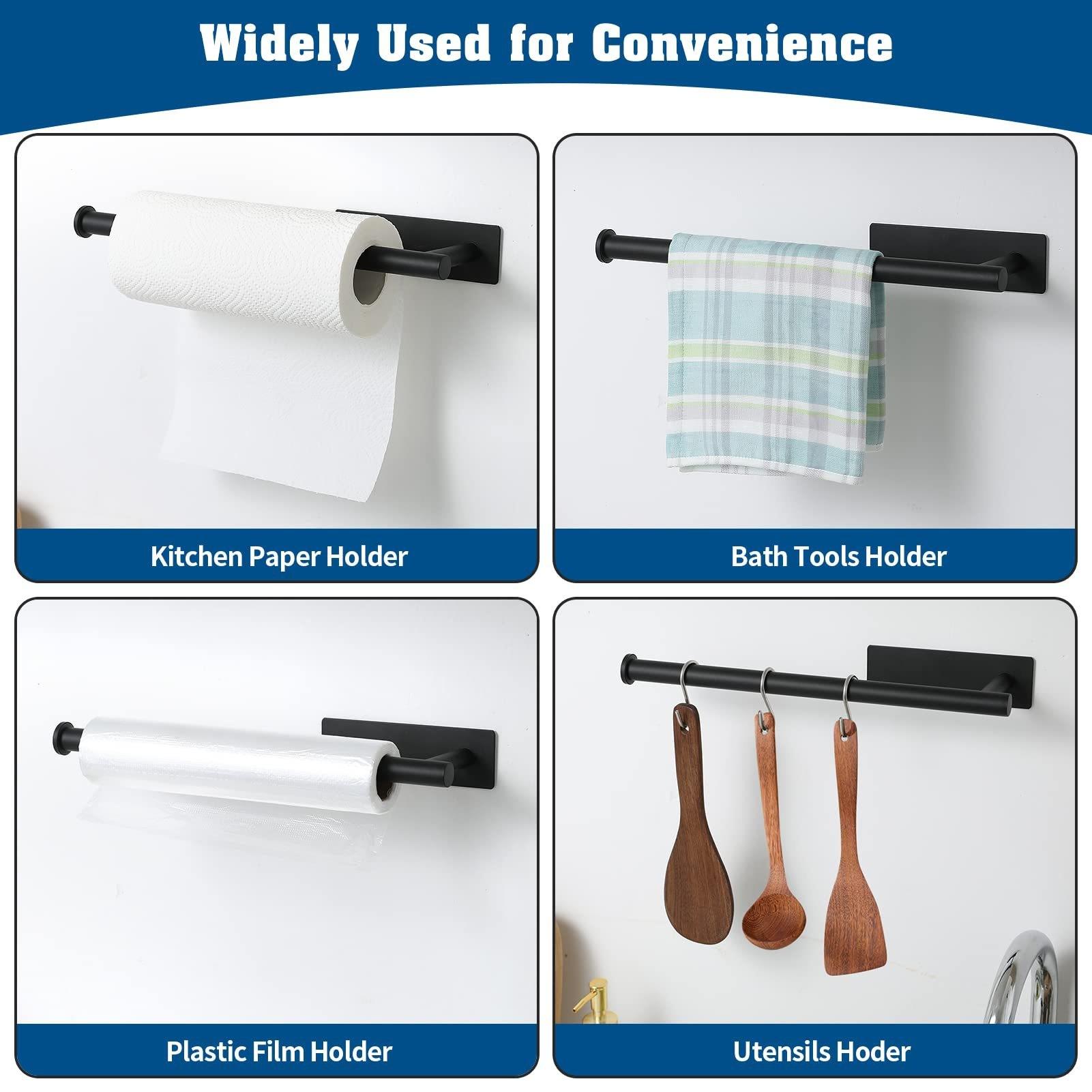 Minimalist Stainless Steel Wal - Home Bathroom Paper Towel Holder recension och pris