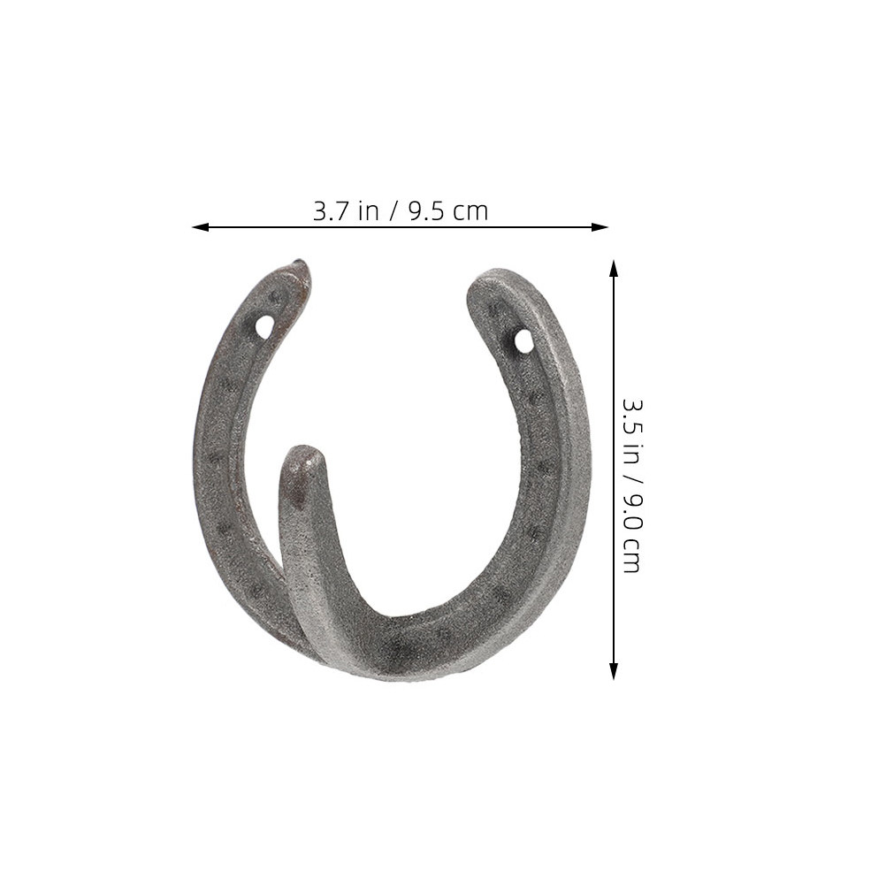 3Pcs Horseshoe Shape Wall Hook - Home Bathroom Organizer recension och pris