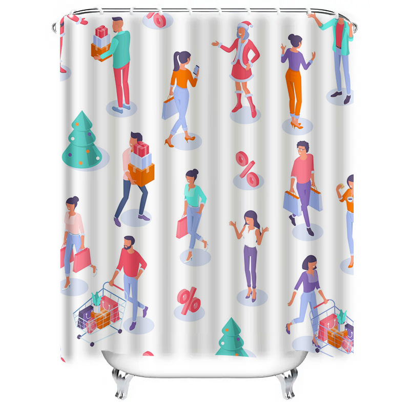 TU Shopping Lovers Shower Curt - Home Bathroom Design Ideas recension och pris