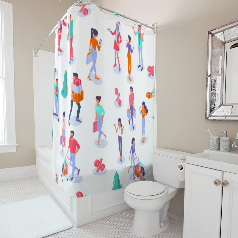 TU Shopping Lovers Shower Curt - Home Bathroom Design Ideas recension och pris