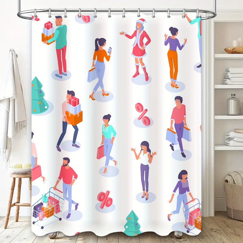 TU Shopping Lovers Shower Curt - Home Bathroom Design Ideas recension och pris