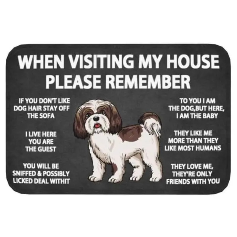 Pet Doormat When Visiting My H - Bathroom Home Visit recension och pris