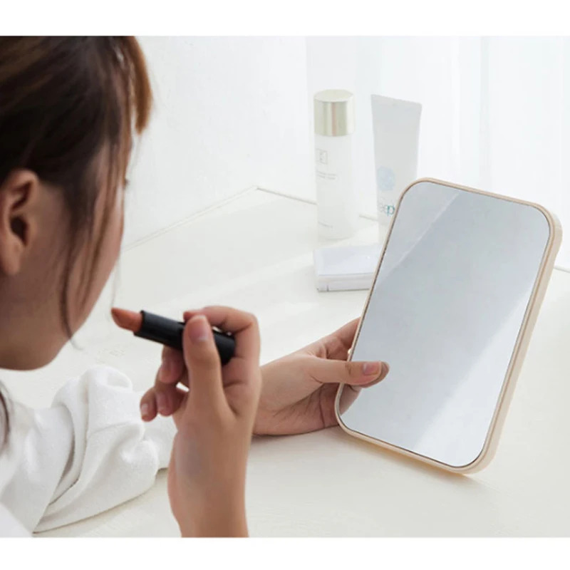 Portable Folding Makeup Mirror - Home Theater Bathroom recension och pris