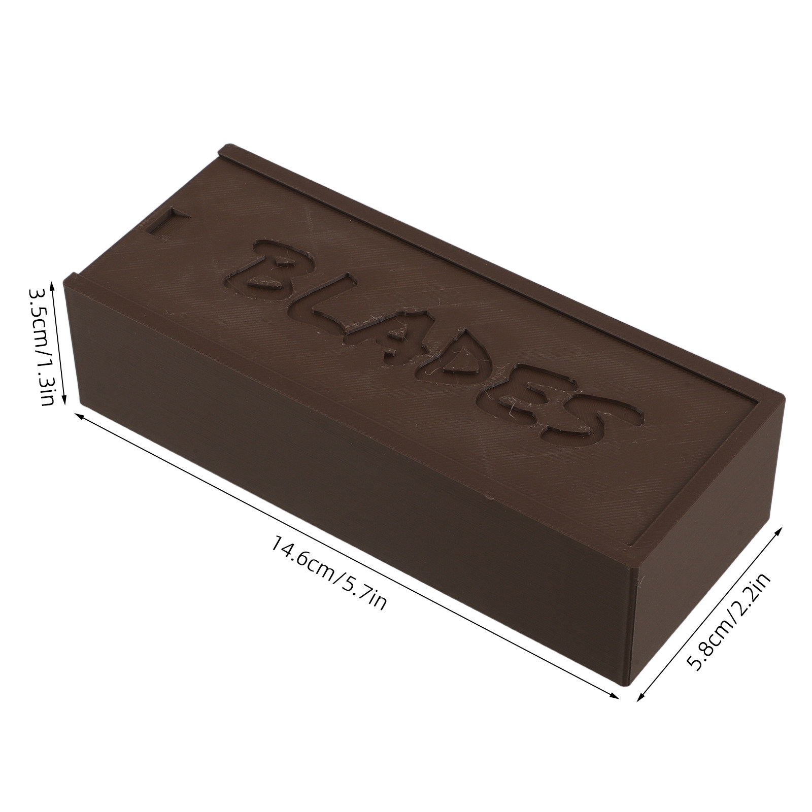 Brown Double Compartment Blade - Home Bathroom Organizer recension och pris