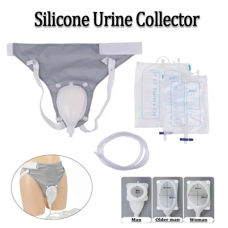 Silicone Urine Collector Adult - Home Bathroom Urinal recension och pris