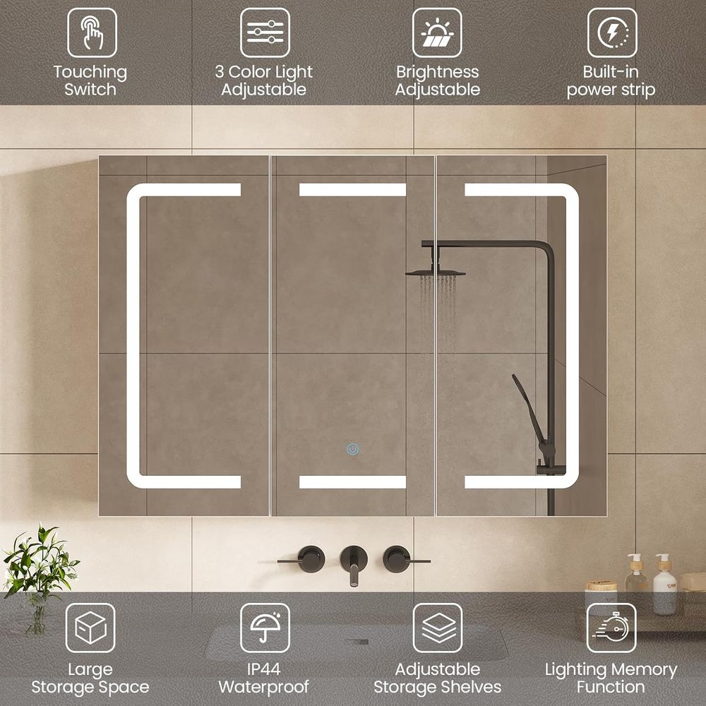 Medicine Cabinet Organizer wit - Home Bathroom Organizer recension och pris